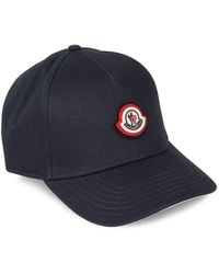 Moncler - Cappello Da Baseball Con Applicazione Logo - Lyst