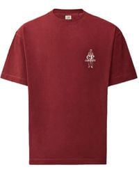 C.P. Company - 30/1 Jersey Short-Sleeve Comfort-Logo T-Shirt - Lyst