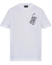 Paul Smith - Graphic-Print T-Shirt - Lyst
