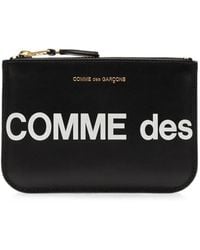 Comme des Garçons - Huge Logo Leather Wallet - Lyst