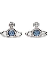 Vivienne Westwood - Nano Solitaire Orb Earrings - Lyst
