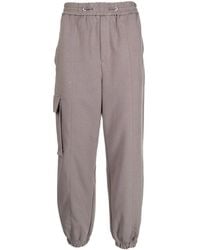 ZZERO BY SONGZIO - Cargo-Style Drawstring Track Pants - Lyst