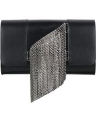 PERRIN Paris - L'Eiffel Cascade Crystal-Embellished Clutch Bag - Lyst