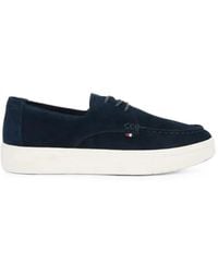 Tommy Hilfiger - Hybrid Suede Stitched-Toe Sneakers - Lyst