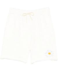 Joshua Sanders - Floral Drawstring Shorts - Lyst