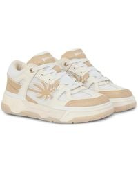Palm Angels - Palm Skate Tree-Patch Panelled Sneakers - Lyst