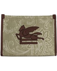 Etro - Paisley-Print Clutch Bag - Lyst