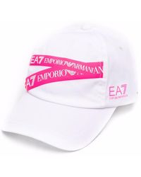 EA7 Hats White