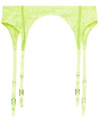 Fleur du Mal - Le Stretch Garter Belt - Lyst