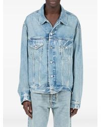 Maison Margiela - Taped Denim Jacket - Lyst