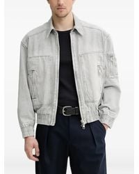 IRO - Zip-Fastening Denim Jacket - Lyst