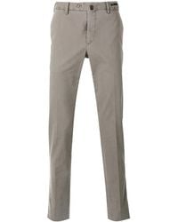 PT Torino - Flat Front Slim Pant - Lyst