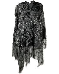 Philipp Plein - Capa Con Motivo De Cachemira En Jacquard - Lyst