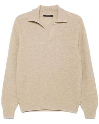 Tagliatore - Gerippter Strickpullover - Lyst