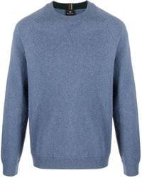 Paul Smith - Mélange-Effect Merino Wool Crew-Neck Jumper - Lyst