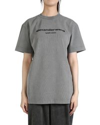 Alexander Wang - Logo-print T-shirt - Lyst