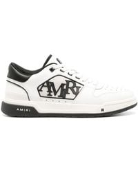 Amiri - Classic Low Sneakers aus Leder mit Logodetail und Besatz aus Veloursleder und Gummi - Lyst