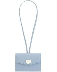 Ferragamo - Gancini Buckle Card Holder Charm - Lyst