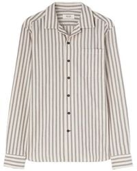 RETORI - Striped Patch-Pocket Shirt - Lyst