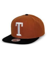 Mitchell & Ness - Texas Longhorns Team 2 Embroidered Two-Tone Baseball Cap - Lyst