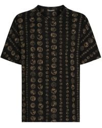 Dolce & Gabbana - Graphic-Print Short-Sleeve T-Shirt - Lyst
