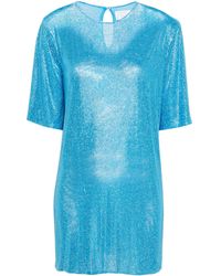 GIUSEPPE DI MORABITO - Crystal-Embellished T-Shirt Dress - Lyst