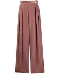 Fabiana Filippi - Wide-Leg-Hose Mit Falten - Lyst