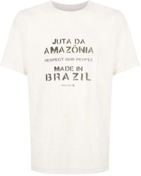 Osklen - T-Shirt À Slogan Imprimé - Lyst