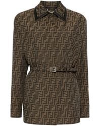 Fendi - Ff Jacket - Lyst