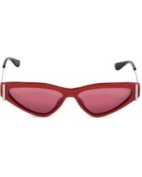 McQueen - T-Bar Cat-Eye Frame Sunglasses - Lyst