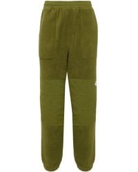 The North Face - Logo-Embroidered Fleece-Panel Trousers - Lyst
