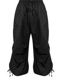 Y-3 - Drawstring Cargo-Pocket Trousers - Lyst
