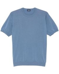 Drumohr - Cotton T-Shirt - Lyst