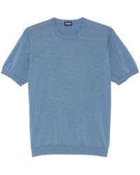 Drumohr - T-Shirt À Patch Logo - Lyst