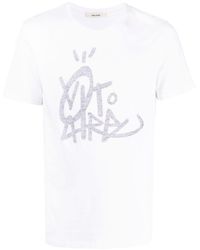 Zadig & Voltaire - Logo-print Cotton T-shirt - Lyst