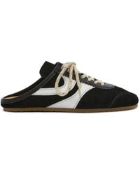 Dries Van Noten - Baskets Mules À Rayures En Daim - Lyst
