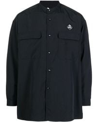 White Mountaineering - Patch-detail Button-up Shirt - Lyst