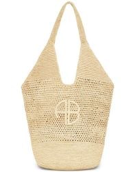 Anine Bing - Leah Logo-Detail Tote Bag - Lyst