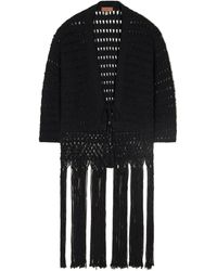 Alanui - Love Letter To India Fringed Cardigan - Lyst