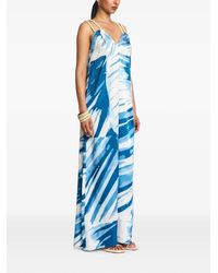 Diarrablu - Jwana Abstract-Print Rope-Strap Maxi Dress - Lyst