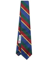 Sebago - Diagonal-Stripe Tie - Lyst