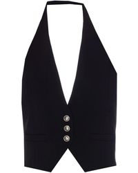 Pinko - Gilet Met V-Hals - Lyst