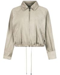 Liu Jo - Suede Jacket - Lyst
