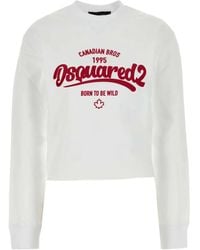 DSquared² - Sweat En Coton À Logo - Lyst
