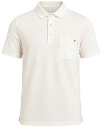 Valentino Garavani - Vlogo-Detail Chest-Pocket Polo Shirt - Lyst