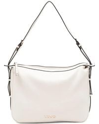 Liu Jo - Medium Zip Leather Shoulder Bag - Lyst