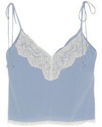 Valentino Garavani - Crepe De Chine Top - Lyst