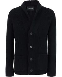 Tagliatore - ショールカラー カーディガン - Lyst