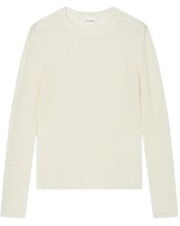 Closed - Open-Knit Long-Sleeve Sweater - Lyst
