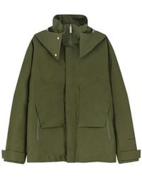 Herno - Gewatteerd Jack Met Afneembare Capuchon - Lyst